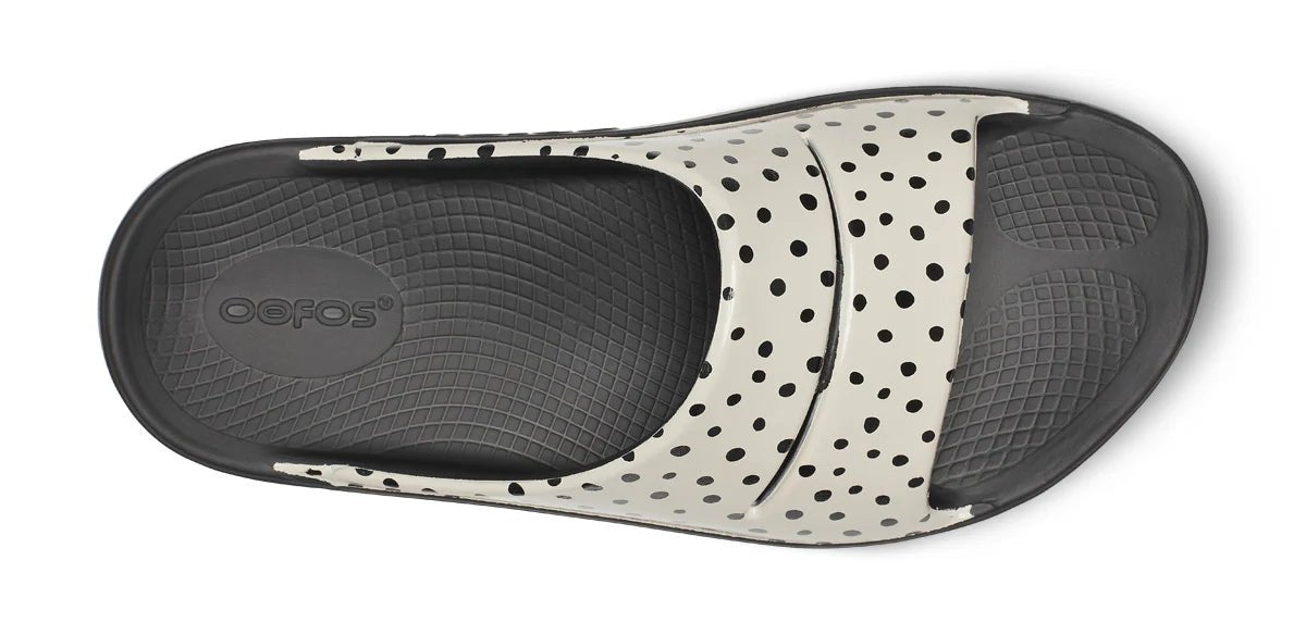 OOFOS Women's OOahh Limited Slide Sandal - Pebble