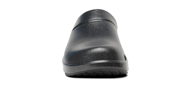 OOFOS Women's OOcloog Luxe Clog - Black Sparkle
