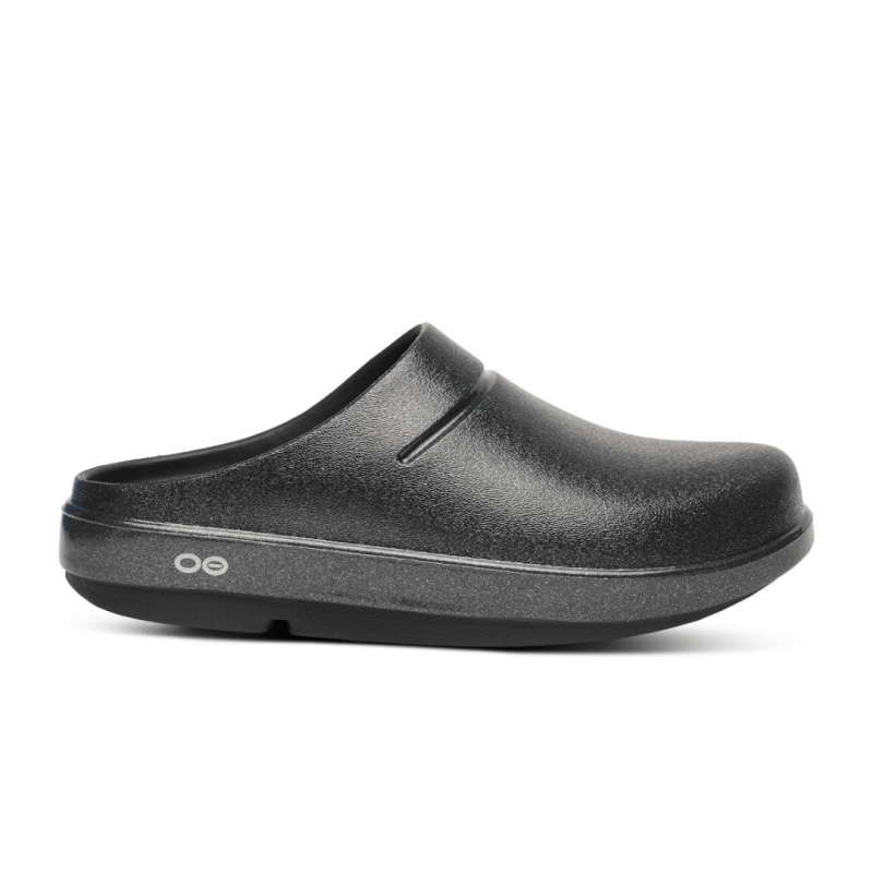 Seliga ShoesOOFOS Women's OOcloog Luxe Clog - Black Sparkle