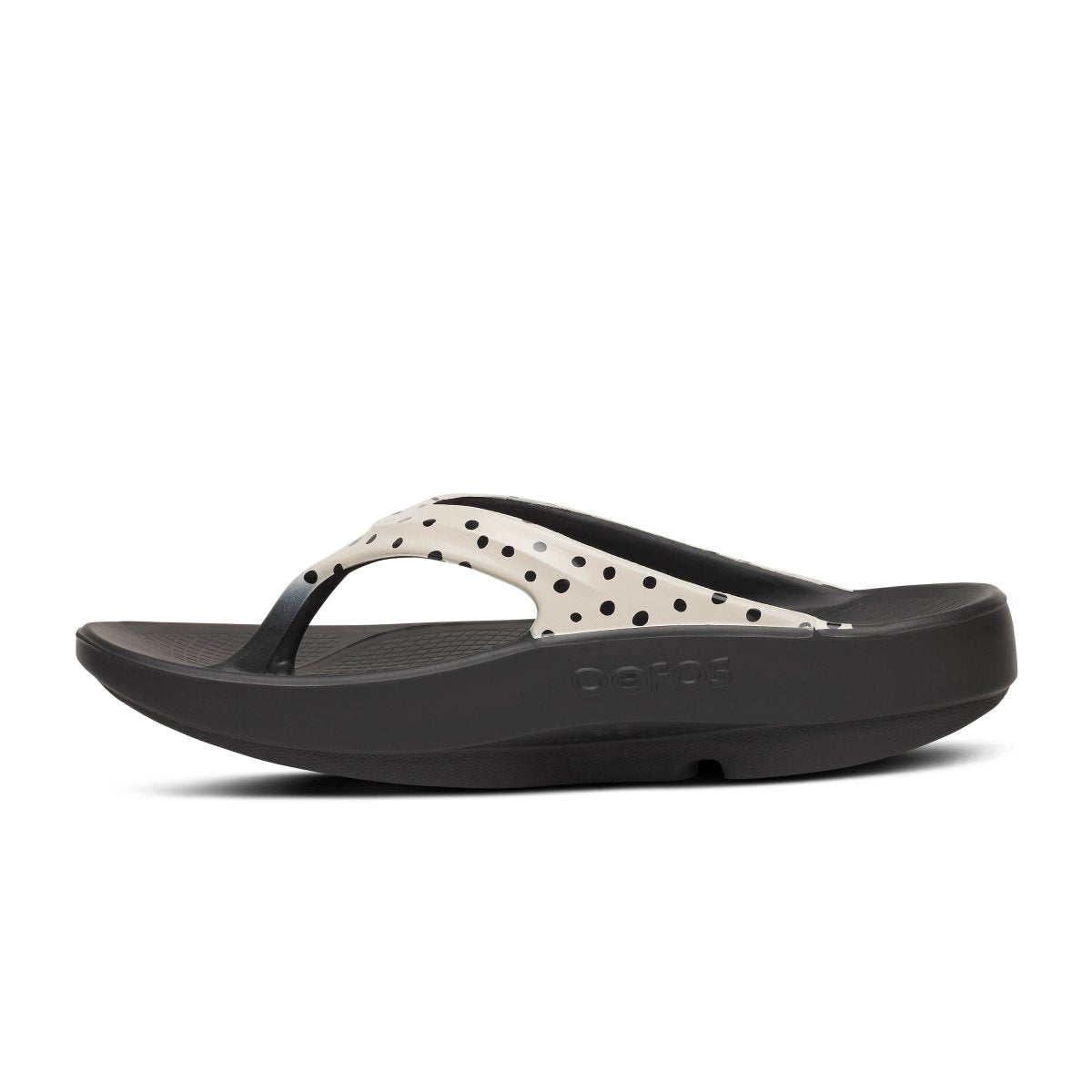OOFOS Women's OOlala Limited Thong Sandal - Pebble