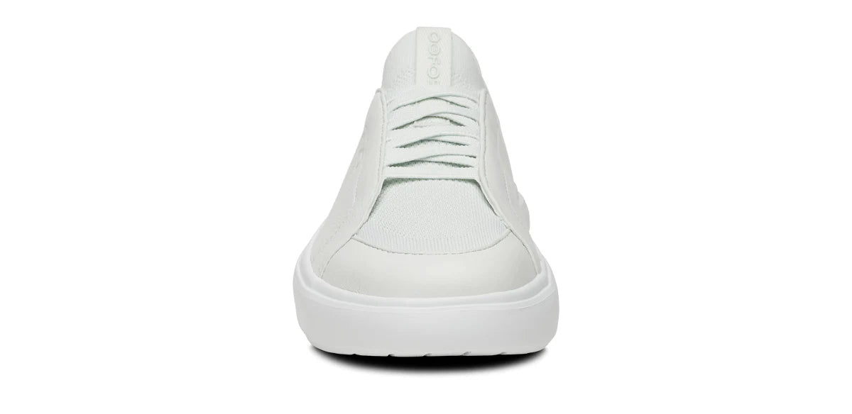 OOFOS Women's OOmg Club+ Leather Slip-On - White