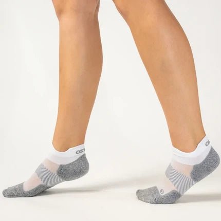 OS1st Active Comfort No Show Socks - White