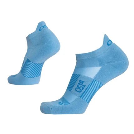 OS1st Thin Air Performance No Show Socks - Steel Blue