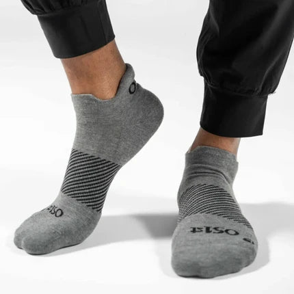 OS1st Wicked Comfort No Show Socks - Charcoal