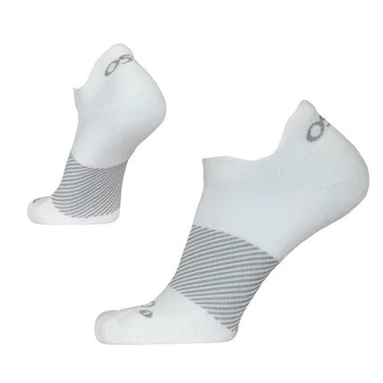 OS1st Wicked Comfort No Show Socks - White