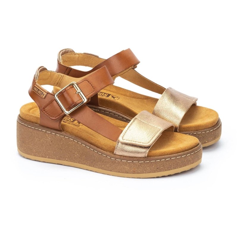 Pikolinos Women's Alzira W9D - 1527C1 Sandal - Brandy