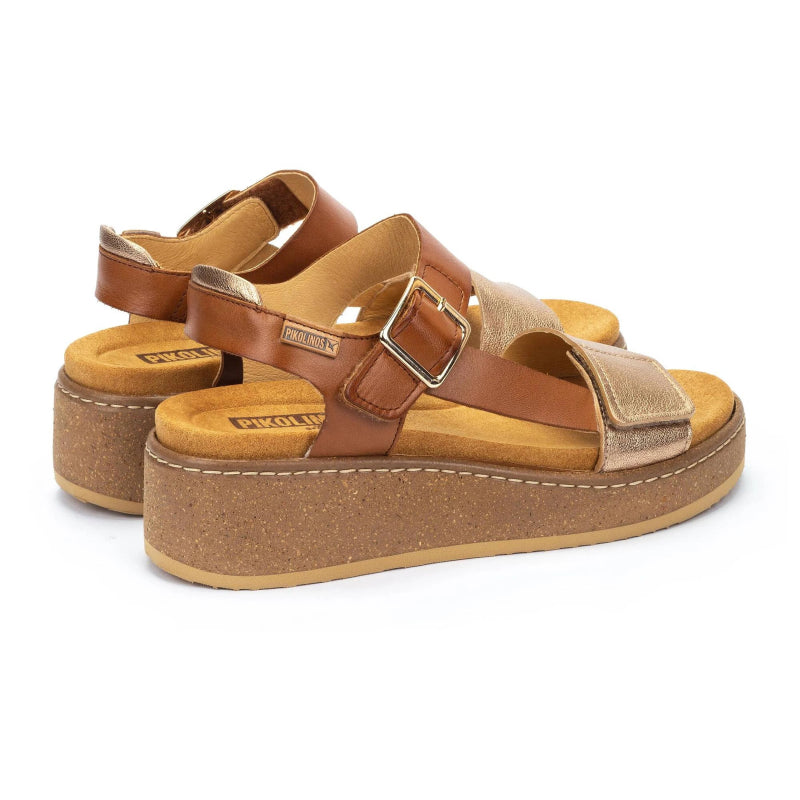 Pikolinos Women's Alzira W9D - 1527C1 Sandal - Brandy