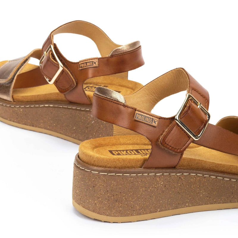 Pikolinos Women's Alzira W9D - 1527C1 Sandal - Brandy