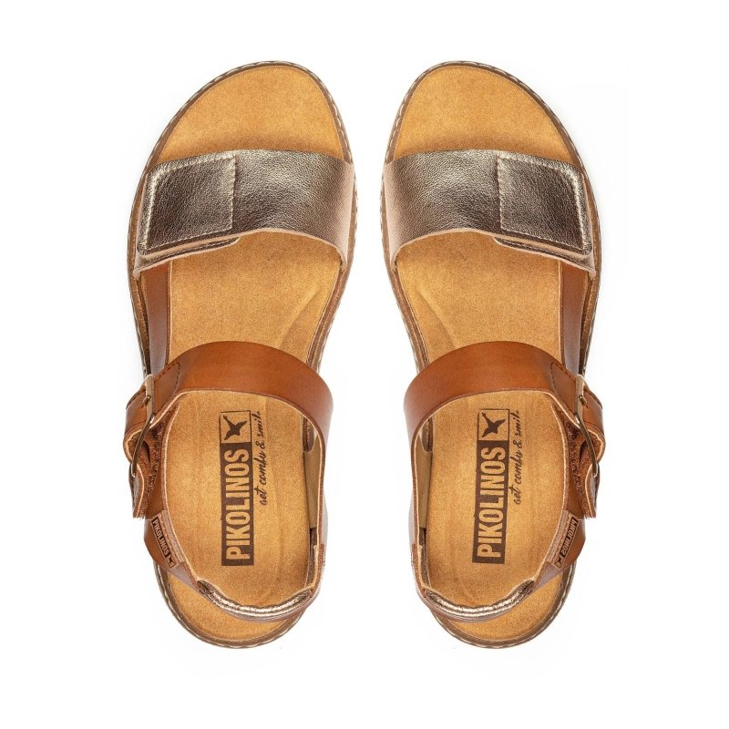 Pikolinos Women's Alzira W9D - 1527C1 Sandal - Brandy