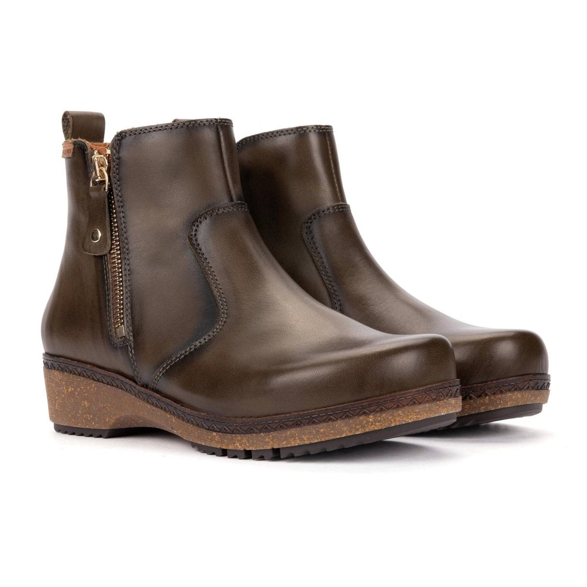 Pikolinos Women's Granada W0W-8988C1 Ankle Boot - Seaweed