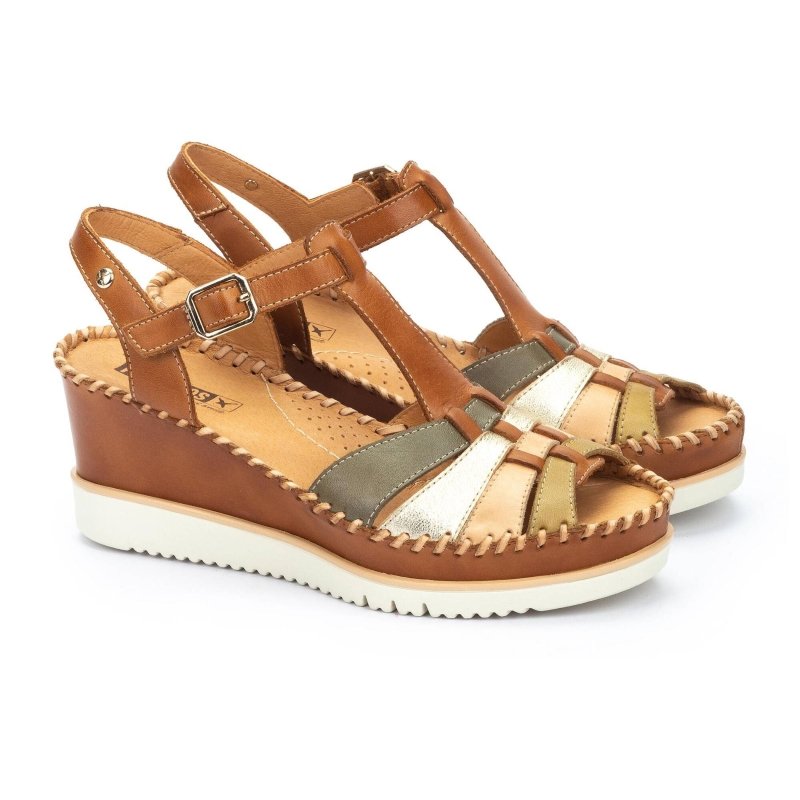 Pikolinos Women's Aguadulce W3Z - 1836C1 Sandal - Brandy