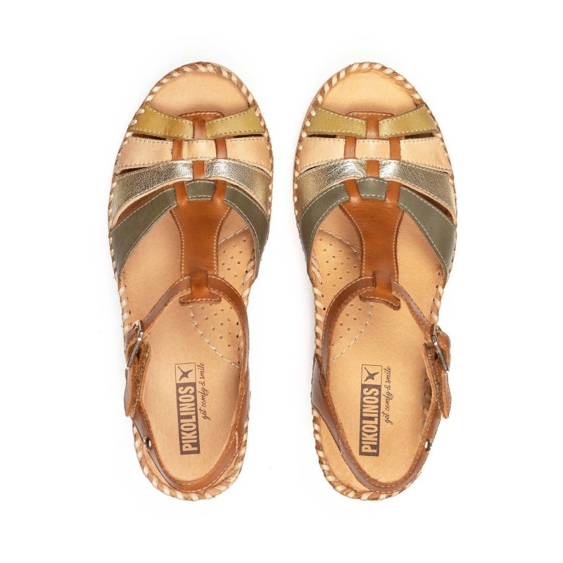 Pikolinos Women's Aguadulce W3Z - 1836C1 Sandal - Brandy