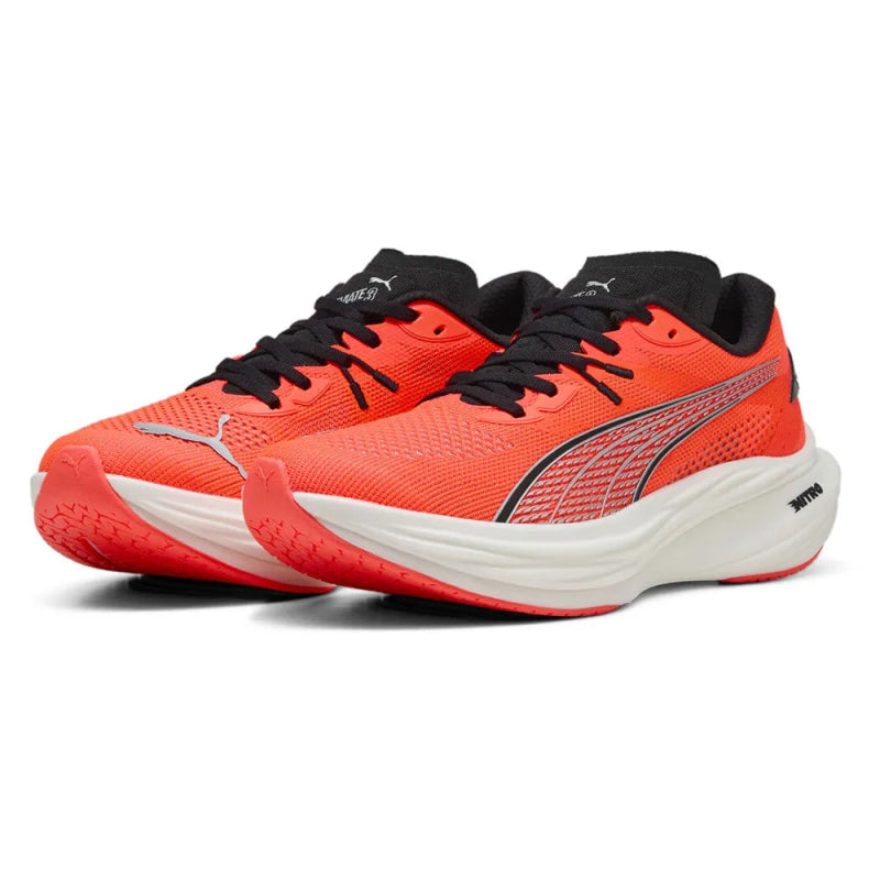 Puma Men's Deviate NITRO 3 - Glowing Red/Puma Black
