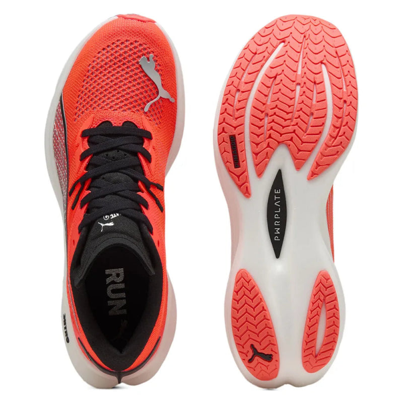 Puma Men's Deviate NITRO 3 - Glowing Red/Puma Black