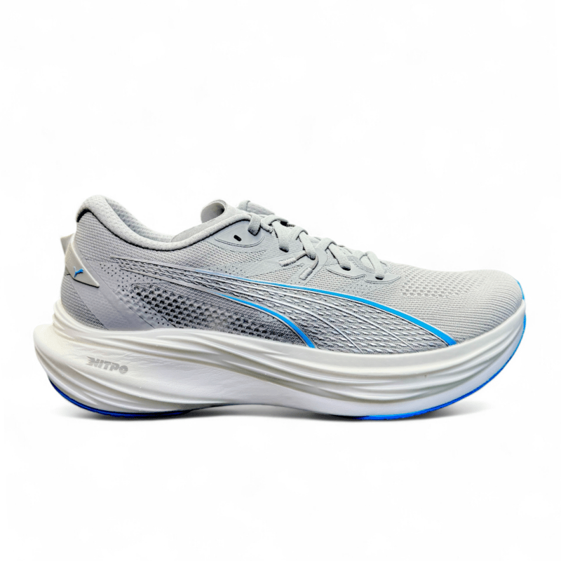 Puma Men's Deviate NITRO 3 - Gray Echo/Speed Blue