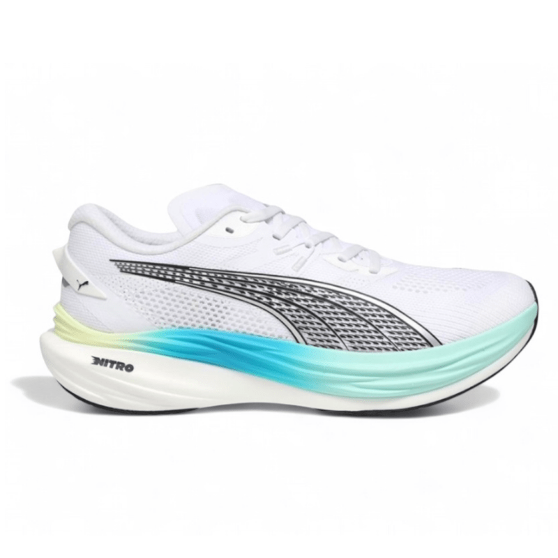 Puma Men's Deviate NITRO 3 - Puma White/Mint Melt