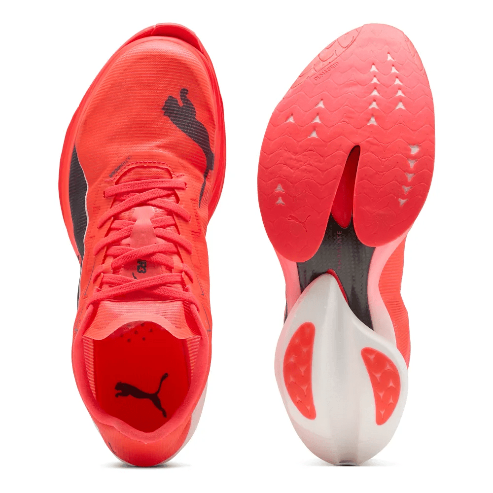 Puma Men's Fast-R Nitro Elite 3 Racing Shoes - Ultra Red/Inky Depths