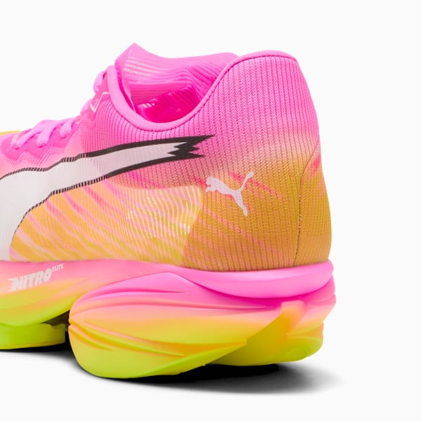 Puma Men's Fast - R Nitro Elite 3 Showtime Racing Shoes - Poisen Pink/Puma White