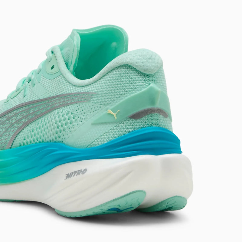 Puma Women's Deviate NITRO 3 - Mint Melt/Speed Blue