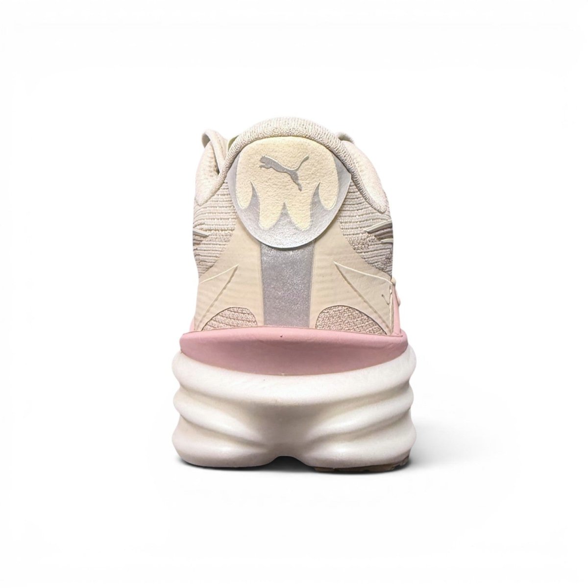 Puma Women's Deviate Nitro 4 Running Shoes - Alpine Snow/Misty Pink