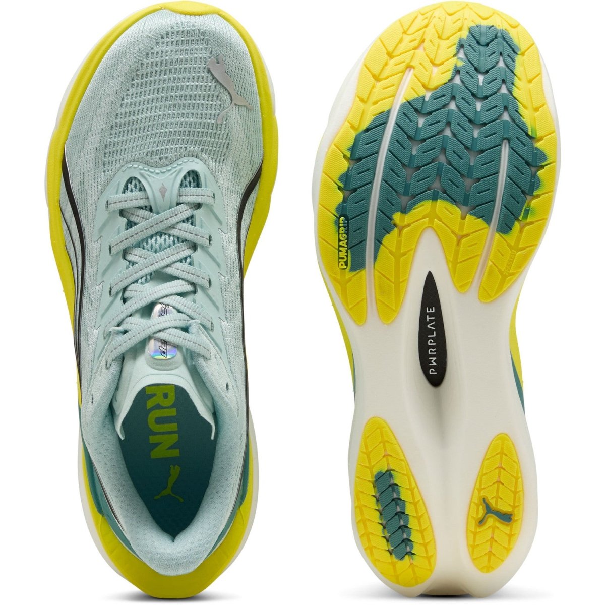 Puma Women's Deviate Nitro 4 Running Shoes - Fresh Water/Nitro Blue