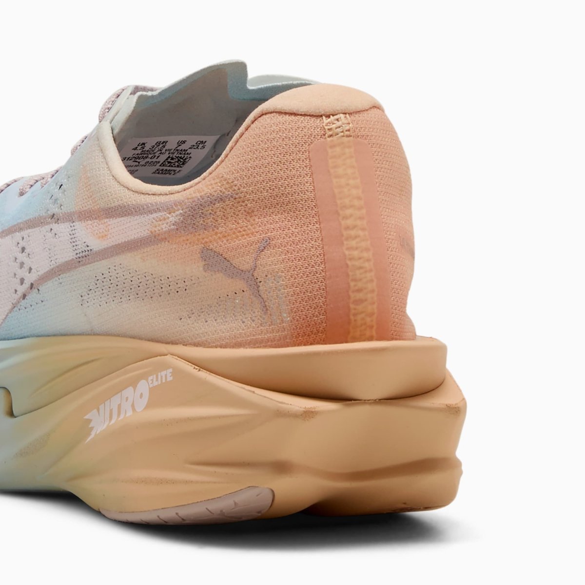 Puma Women's Deviate Nitro Elite 4 Run Club - Jasmine Flower/Lucite/Almost Apricot