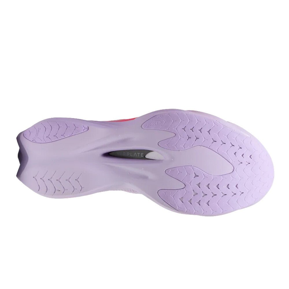 Puma Women's Deviate Nitro Elite 4 Running Shoes - Light Lavender/Ultra Red/Inky Depths