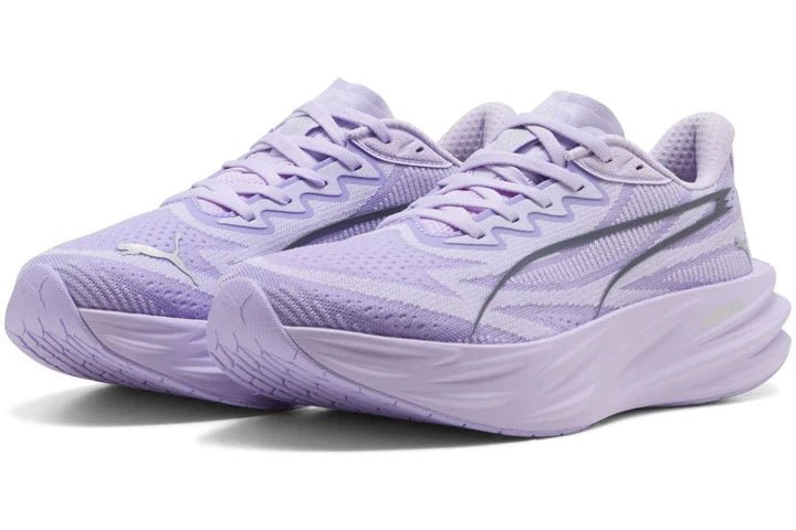 Puma Women's Deviate Pure Nitro Running Shoes - Light Lavender/Inky Depths