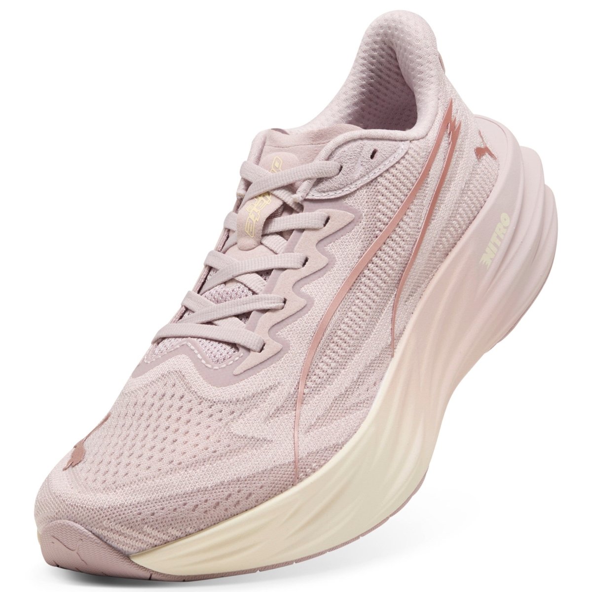 Puma Women's Deviate Pure Nitro Running Shoes - Misty Pink