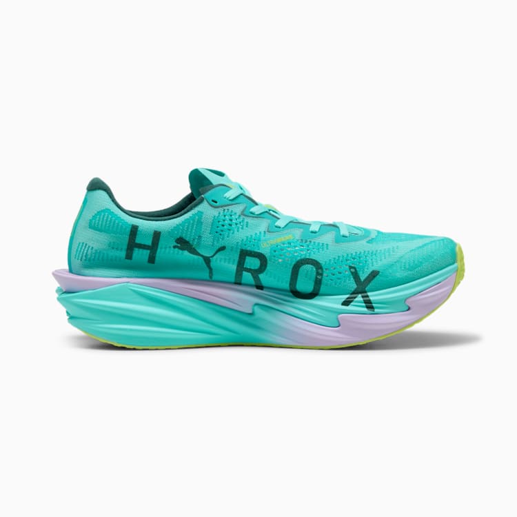 Puma x Hyrox Men's Deviate Nitro Elite 4 - Intense Mint/Light Lavender