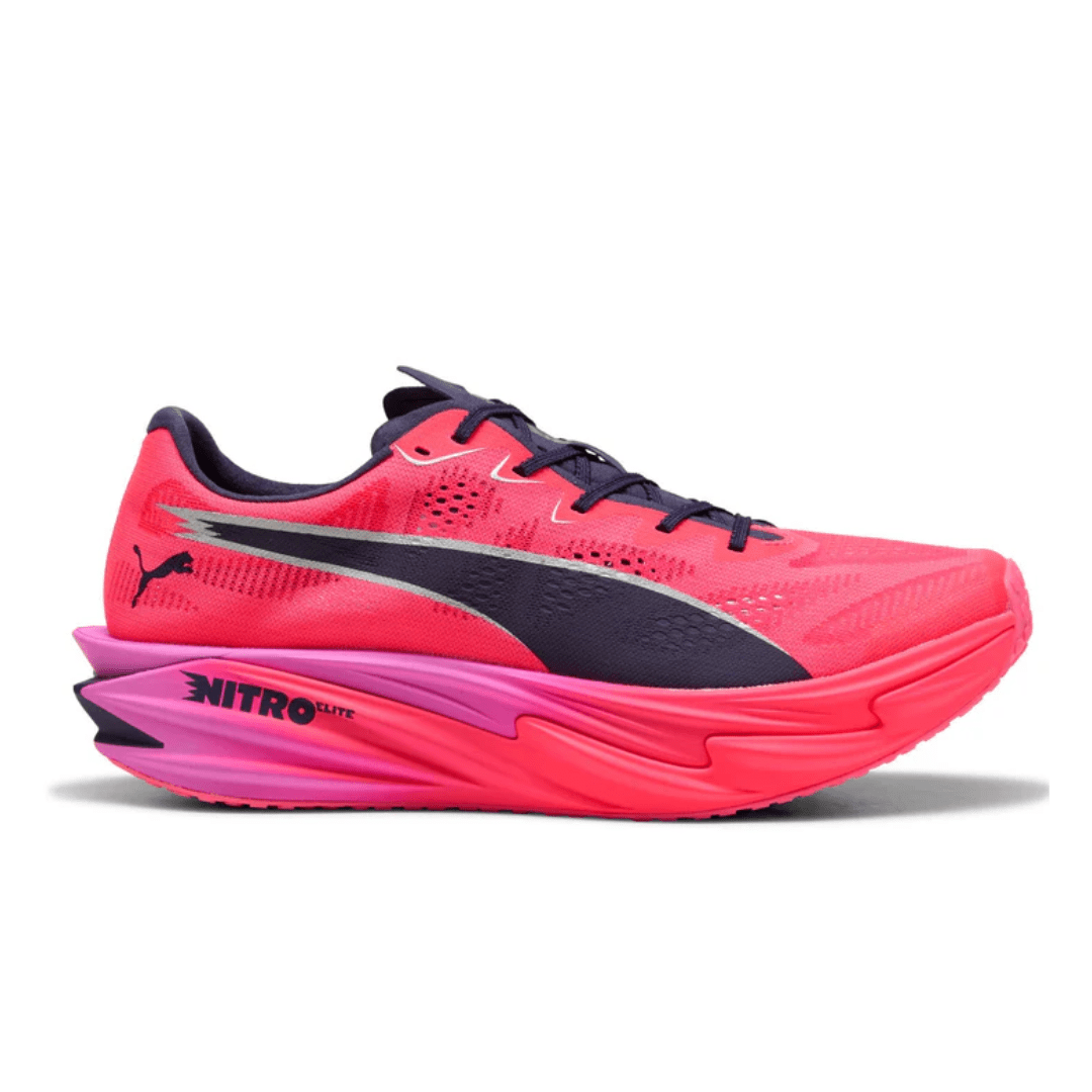 Puma x HYROX Men's Deviate Nitro Elite 4 - Pure Pink/Electric Orchid/Deep Plum