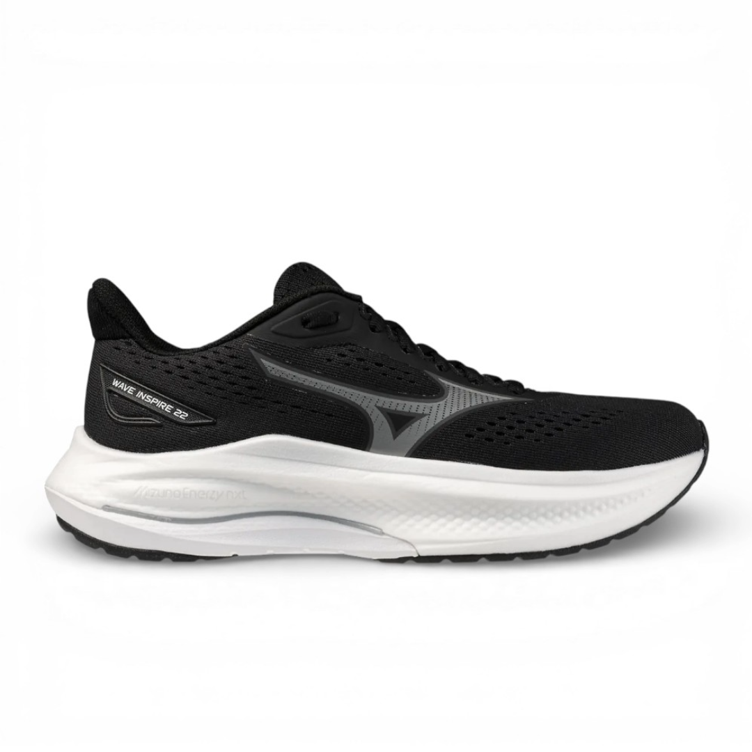 Mizuno Women's Inspire 22 Running Shoes - Black/Ultimate Grey