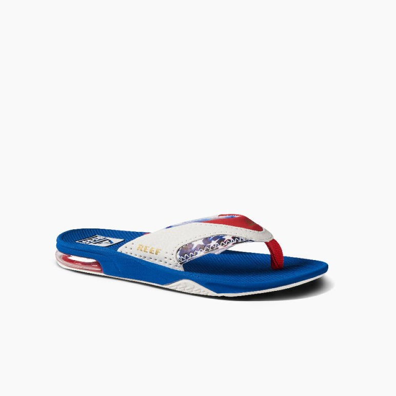 Seliga ShoesReef Kids Fanning - Red White & Blue