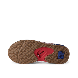 Reef Men's Fanning Flip Flops - Golden Eagle Black