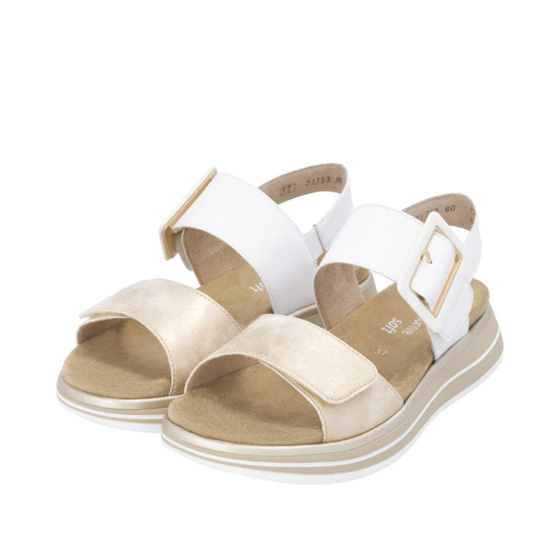 Remonte Women's Jocelyn D1J53 - 80 - Seashell/White