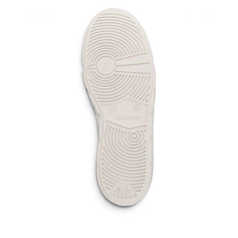 Rieker Women's Carla Sneaker W2601-82 - Off White