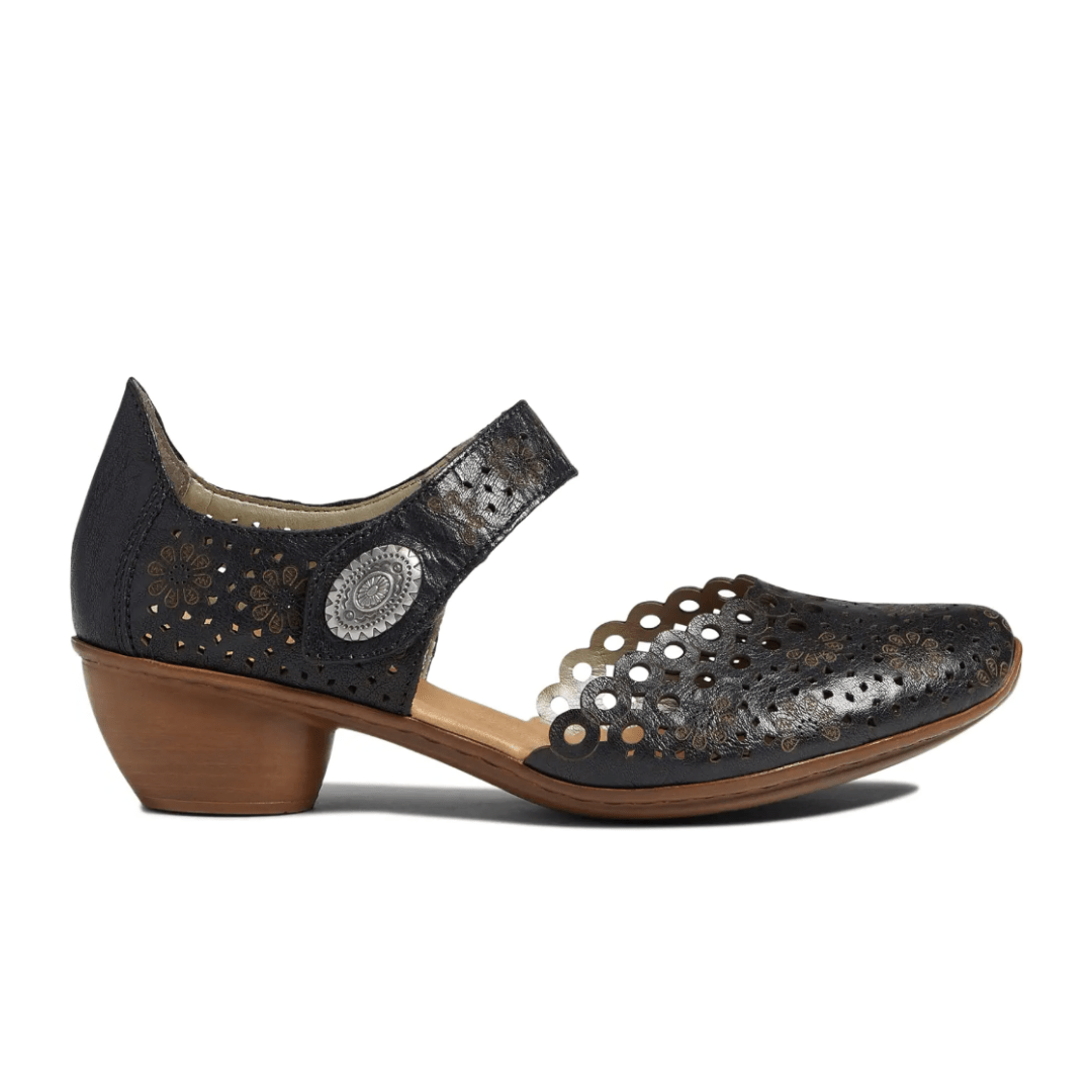 Rieker Women's Mirjam 43753 - 00 - Black