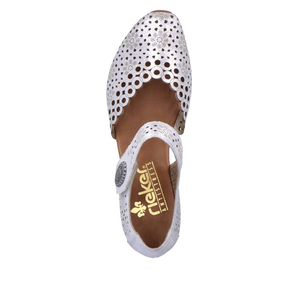 Rieker Women's Mirjam 43753 - 90 - Silver