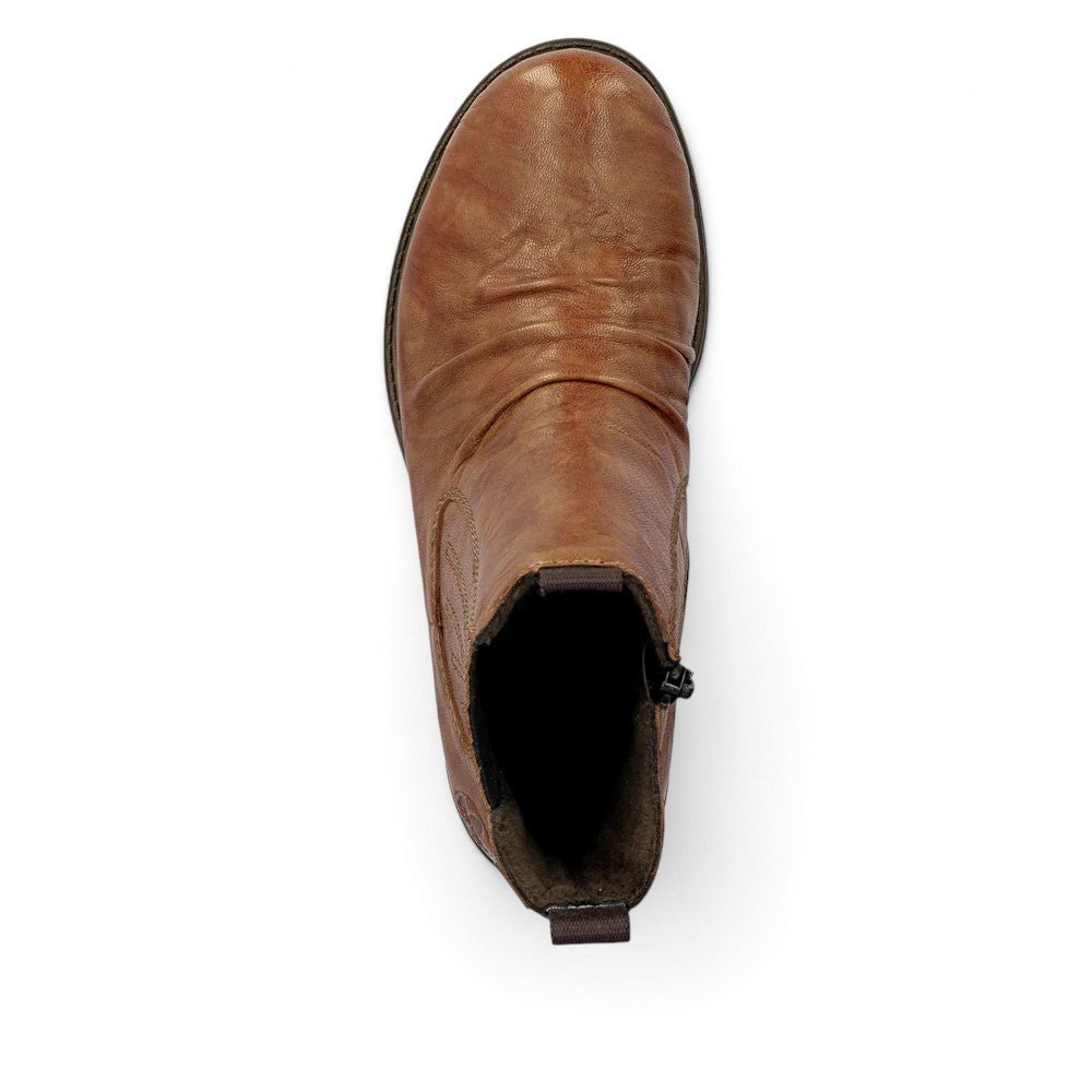 Rieker Women's Ornella 74855-00 Ankle Boots - Cuoio Brown