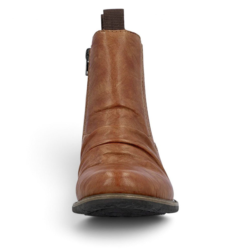 Rieker Women's Ornella 74855-00 Ankle Boots - Cuoio Brown