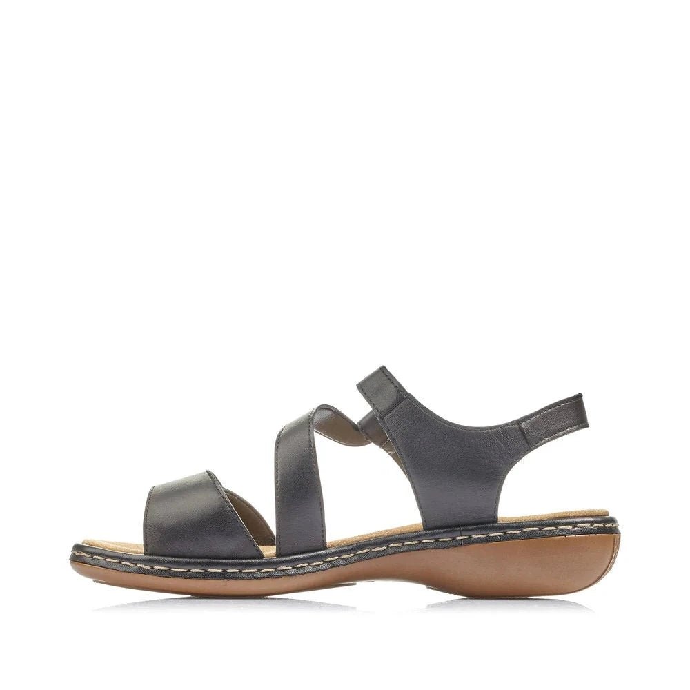 Rieker Women's Regina 659C7 - 00 - Black