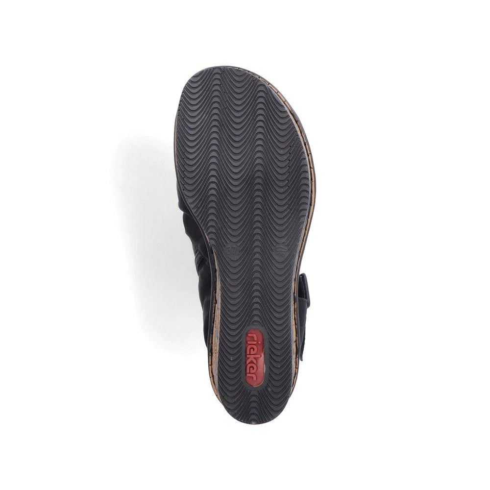 Rieker Women's Rose 68191 - 00 - Black