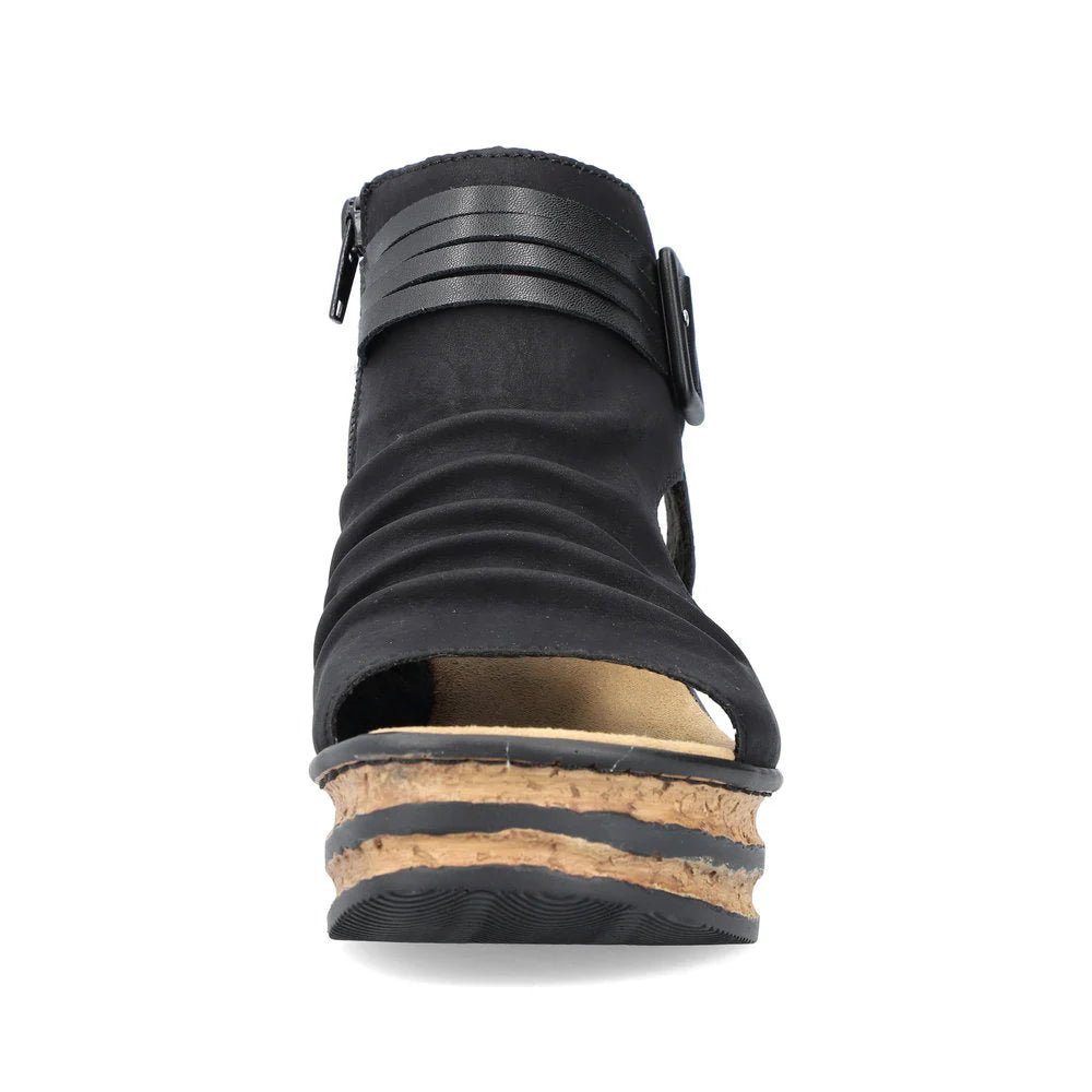 Rieker Women's Rose 68191 - 00 - Black