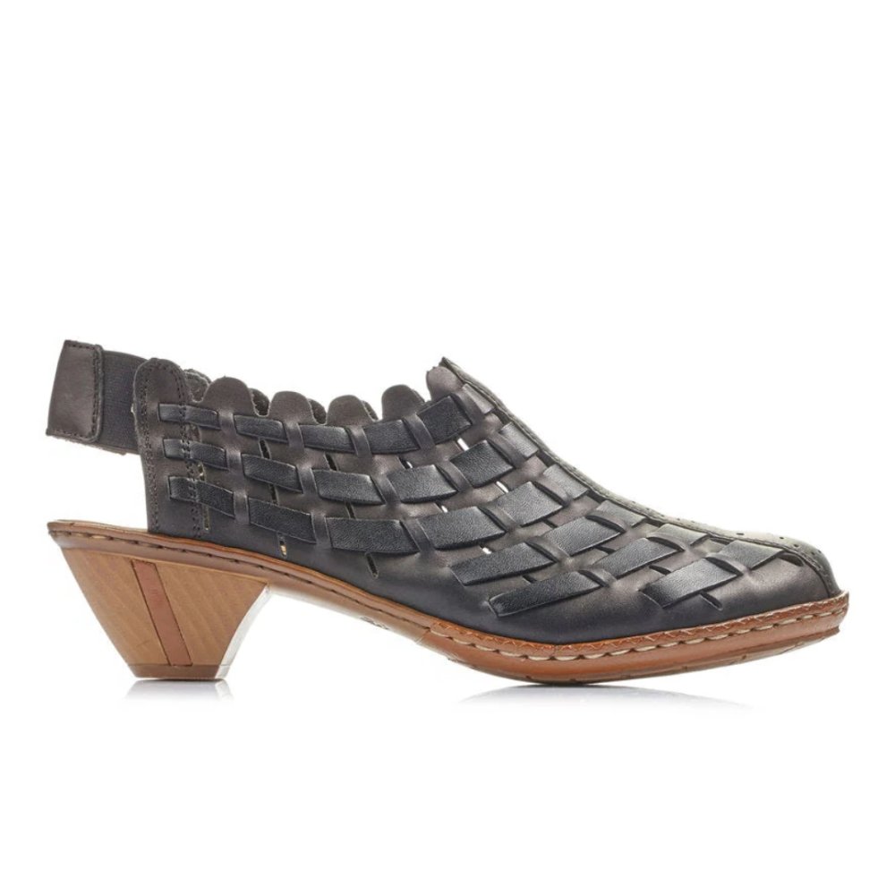 Rieker Women's Sina 46778 - 01 - Nero/Black