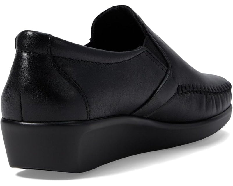 SAS Women's Dream Slip On Loafer - Black