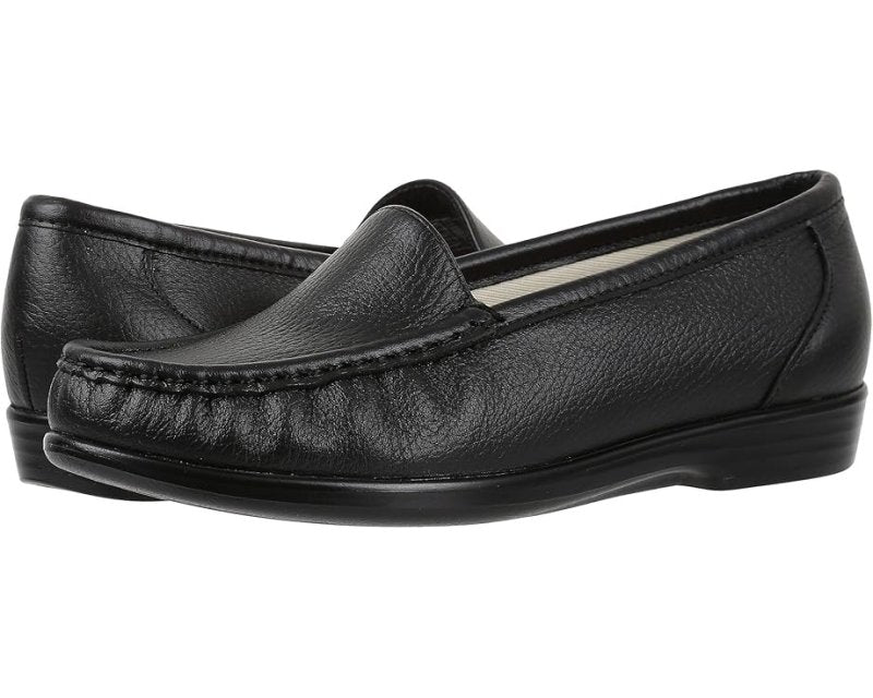SAS Women's Simplify Slip On Loafer - Black