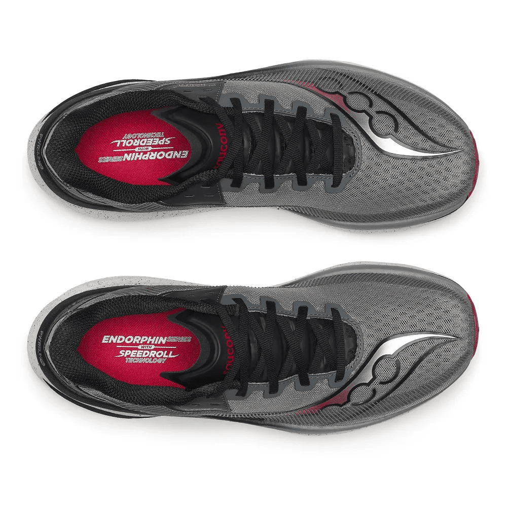 Saucony Men's Endorphin Azura Running Shoes - Cinder/Black