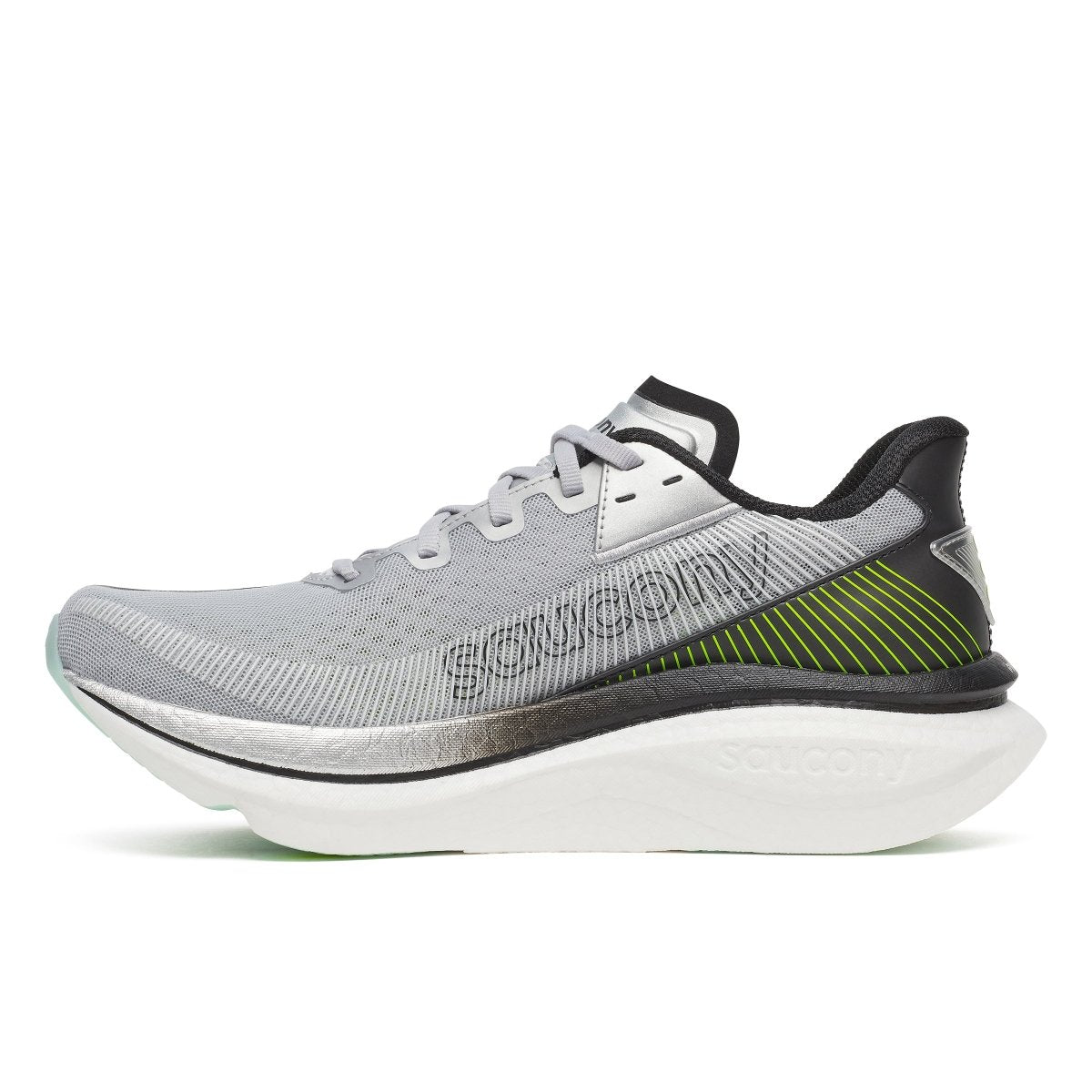 Saucony Men's Endorphin Azura Running Shoes - Silver/Black