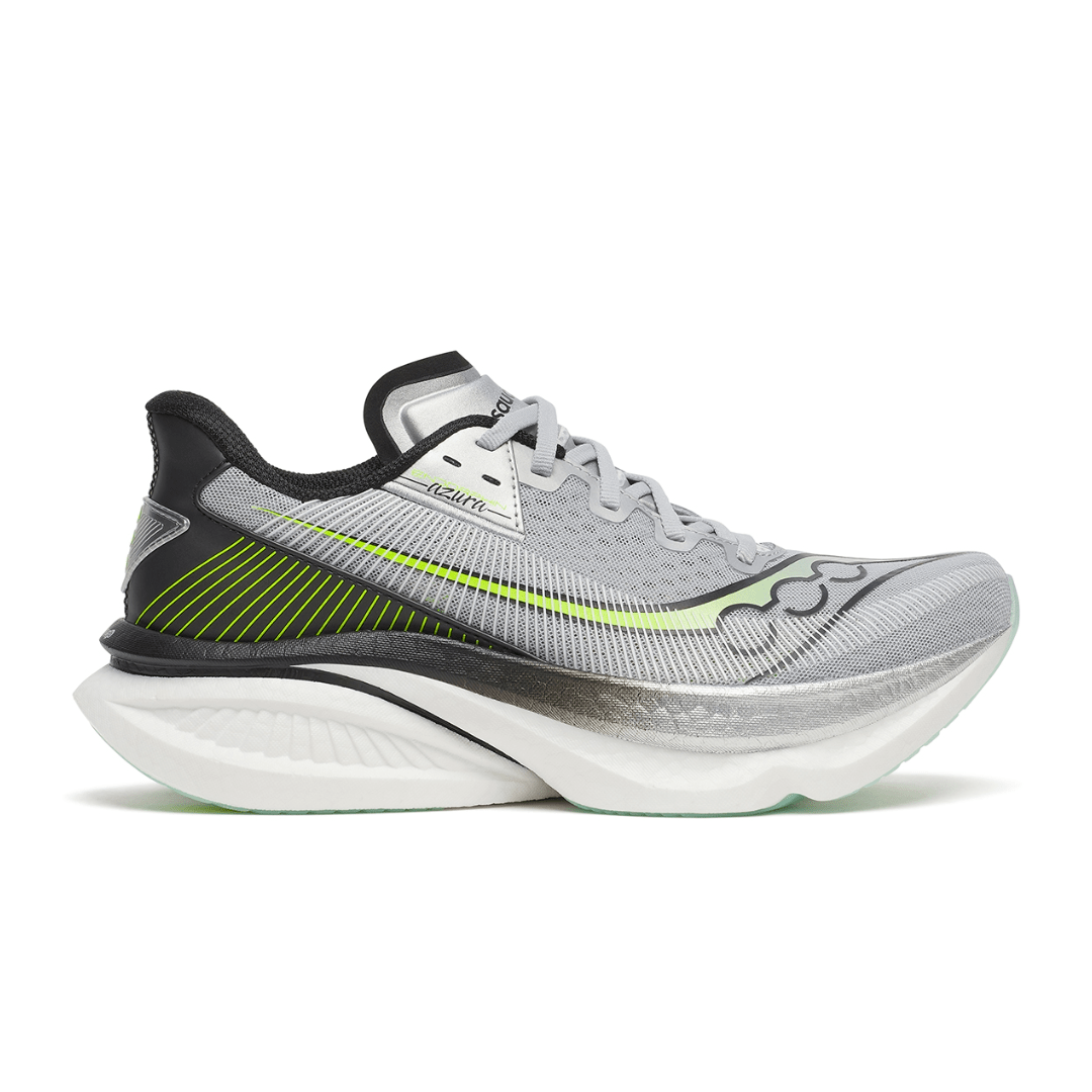 Saucony Men's Endorphin Azura Running Shoes - Silver/Black
