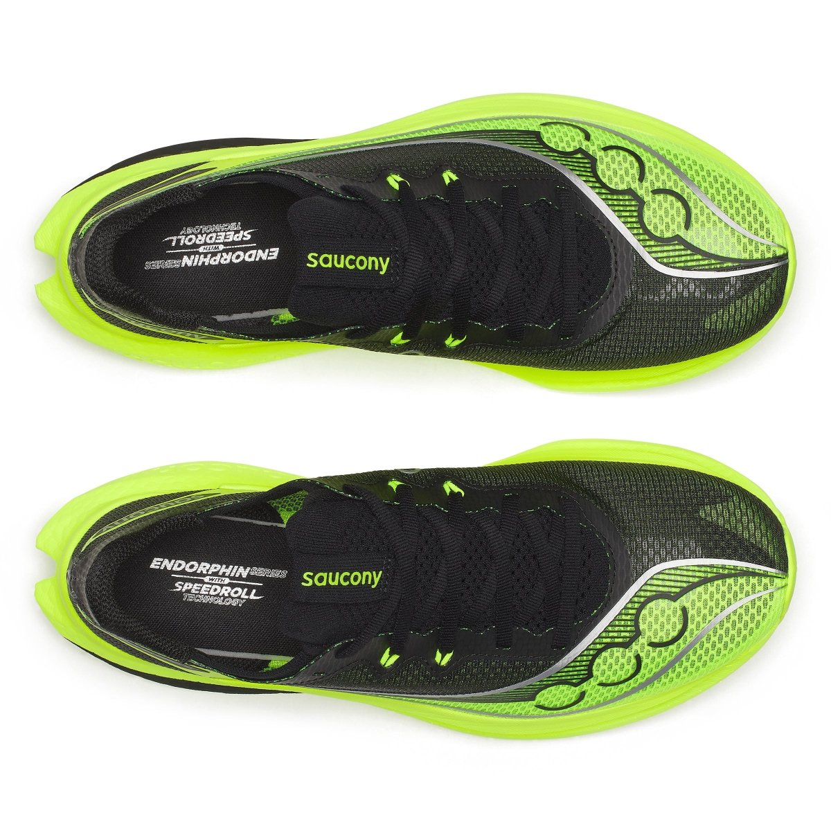 Saucony Men's Endorphin Pro 5 Running Shoes - Citron/Black